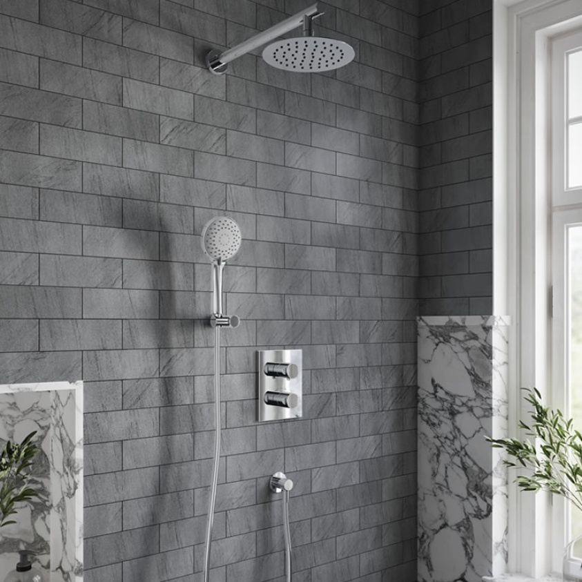 Lifestyle image of Villeroy & Boch Round Complete Shower Set